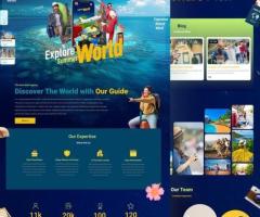 Travel Website Landing Page