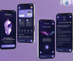 AI Chatbot Mobile App Portfolio Page