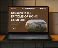 Real Estate Website Landing Page