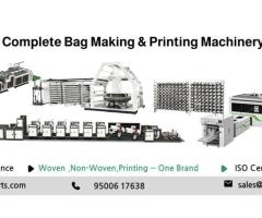leader Non woven bag making machine in india